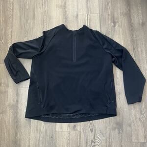 Nike Therma Sphere Dri-Fit Repel 860517-010 1/2 Half Zip Black Jacket 3X